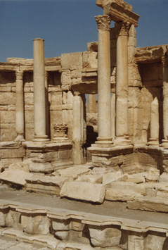 preview Palmyra, Theater, Bühnenwand